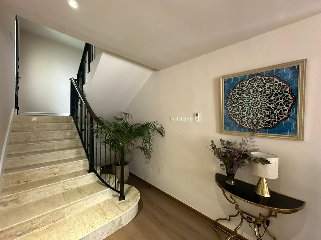 Crafted residential staircase interior by DesignTech Solutions